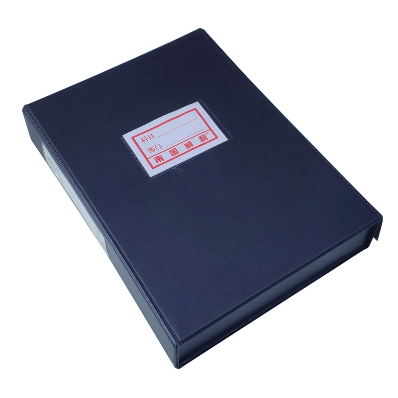 File box A813 office file box Case data box A4 document box with iron clamp three inches