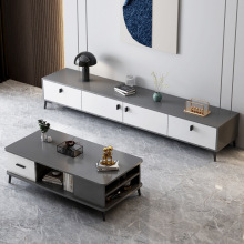 电视柜现代简易小户型客厅家用落地靠墙收纳储物柜子一体电视机柜