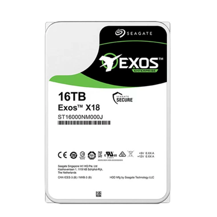 Жёсткий диск (Seagate) ST16000NM000J — корпоративный 16 ТБ, 3,5", SATA, 7 200 об/мин, 256 МБ