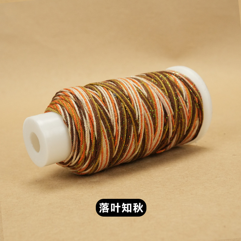 大卷藏式手搓棉线手工diy编织绳星空段染股线流苏手搓绵线编绳|undefined