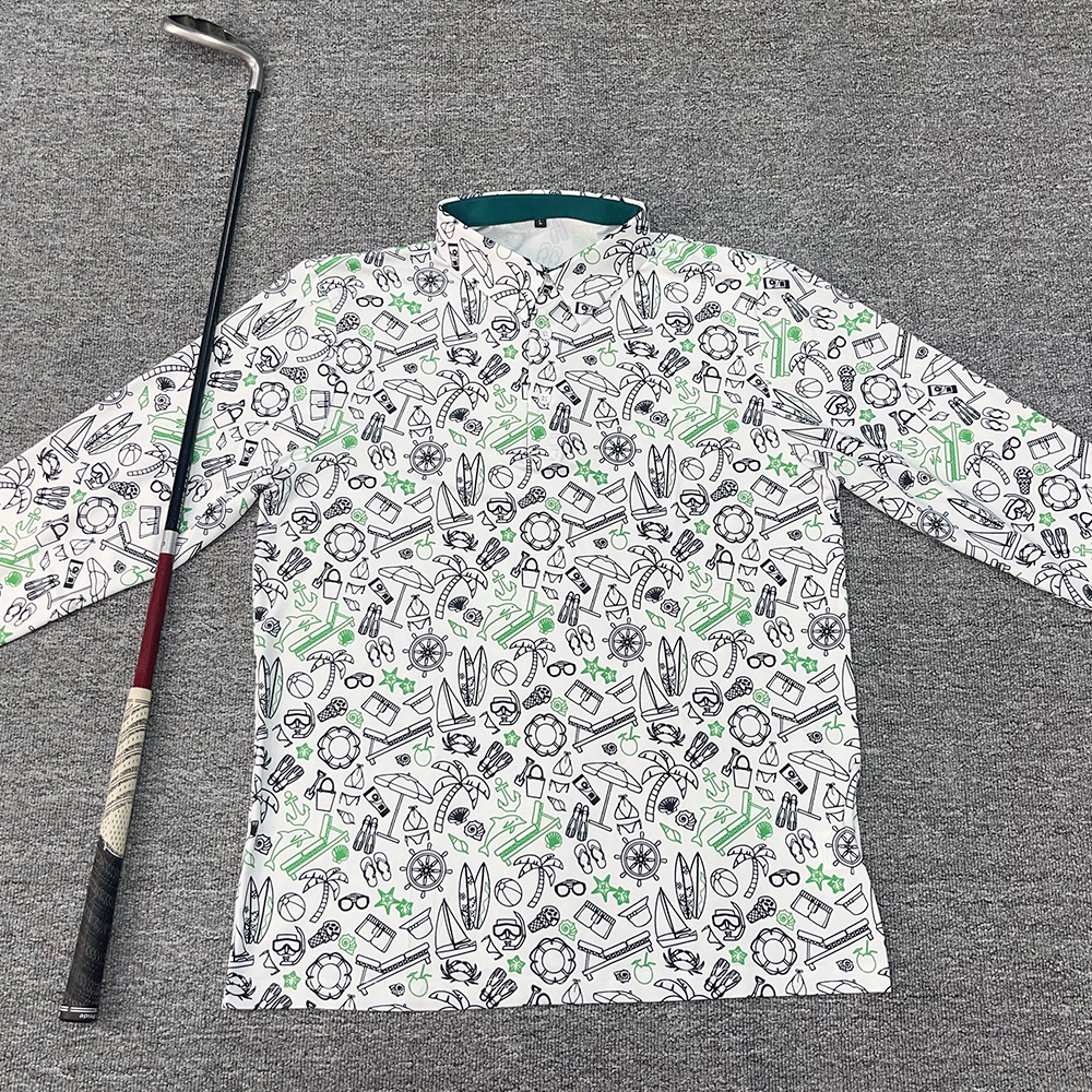 Autumn and Winter Men's Polo Shirts with Unique Patterns, Fashionable, Wear-Resistant, Quick-Drying Tennis Wear, Casual Sports Golf T-Shirts