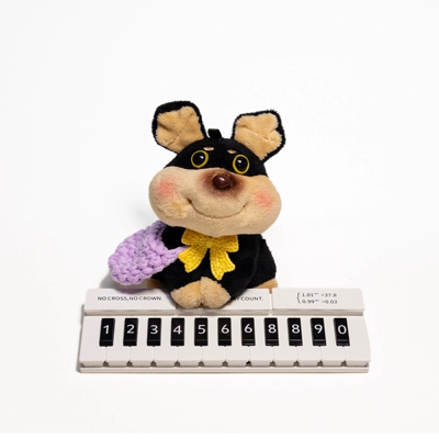Nömrəli dayanma kartı High-End Creative Car Moving Phone - purple-bee-dog-piano-parking-sign