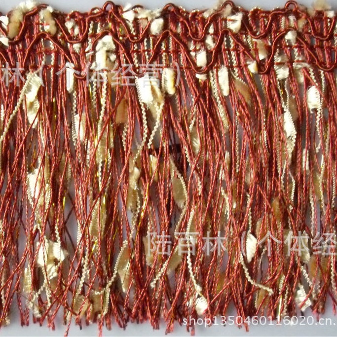 窗帘花边金丝红旗纱窗帘配件家装饰品/沙发边/窗帘辅料