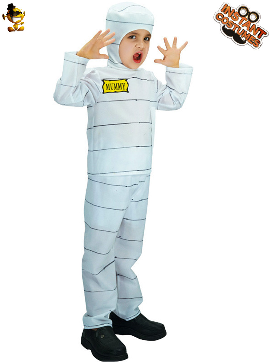 Niños Halloween fantasma Festival momia Cosplay traje niño momia traje ropa de fiesta