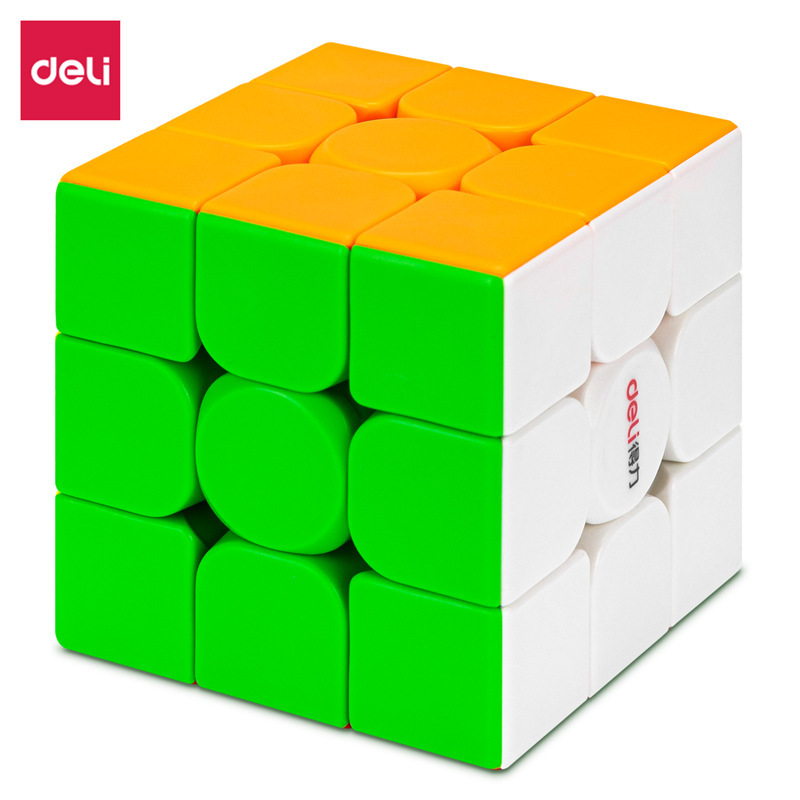 Deli 74530 Digital Magic Cube (Box) Magnetic Positioning 3X3 Digital Magic Cube with Adjustable Tightness and Comfortable Grip Deli 74530 Digital Magic Cube (Box) Magnetic Positioning 3X3 Digital Magic Cube with Adjustable Tightness and Comfortable Grip