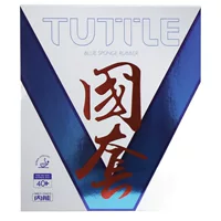 Национальный набор TUTTLE, синий V, набор ракеток для настольного тенниса, резиновая высокоэластичная внутренняя энергия, липкая антиадгезивная резина для настольного тенниса, набор для соревнований, резина