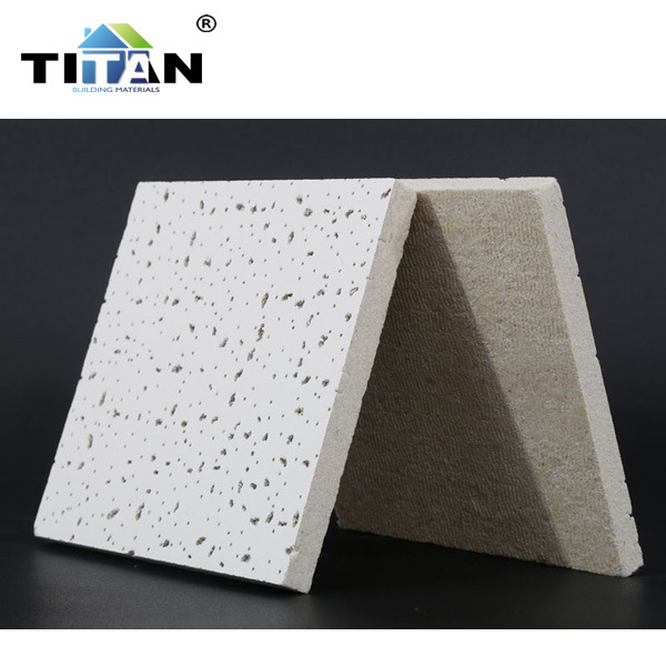Techo Techo Tablero fonoabsorbente Tablero decorativo insonorizado Techo a prueba de humedad Techo de lana mineral Techo