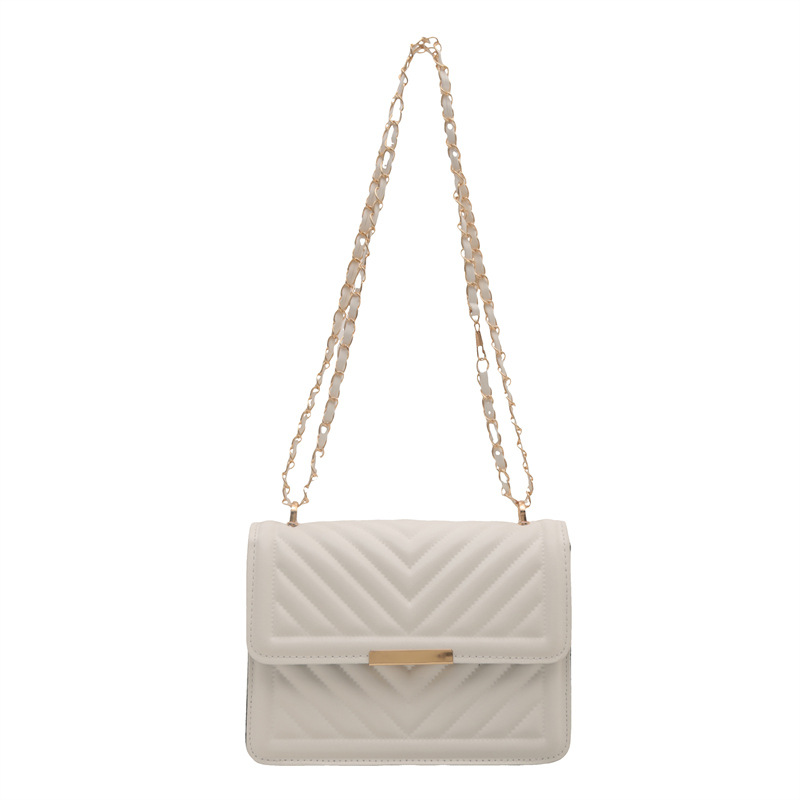 Simple y popular bolso de moda coreano 2024, otoño nuevo bolso cuadrado debajo de la axila, bolso de hombro de bordado popular este año