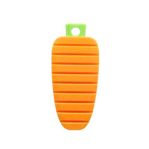 Carrot Brush Cross-border Flexible Fruit and Vegetable Cleaning Brush No Dead Angle Potato Brush Factory Direct Sales