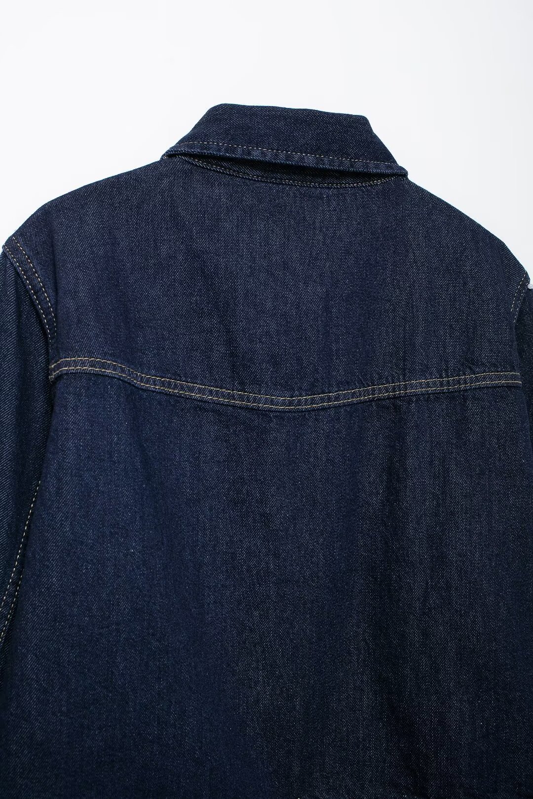 Women's clothing 2024 autumn new shirt jogging style denim suit_voghion.com