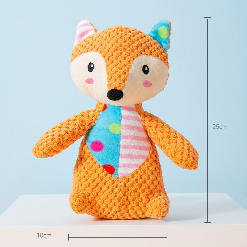 Juguete de peluche resistente a mordeduras con sonido de dinosaurio, transfronterizo, para compañía e interacción, apto para perros pequeños y medianos como Bichón y Teddy.