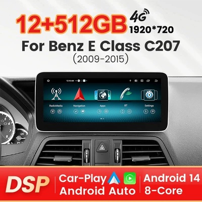 E-Class Coupe W207 Android — DVD Navigation