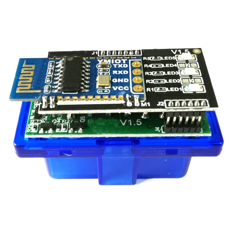 ELM327 двойная плата PIC25K80 чип OBD2 elm327 mini Bluetooth 5,1 автомобильный детектор неисправностей