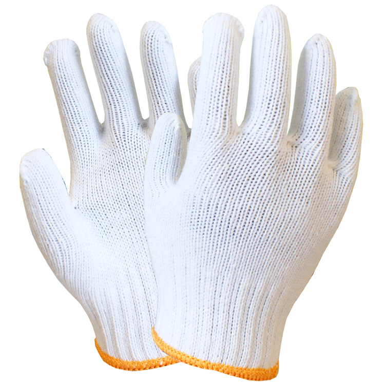 海太尔特纺劳保针织手套0004 棉纱防护手套 普通棉纱线手套
