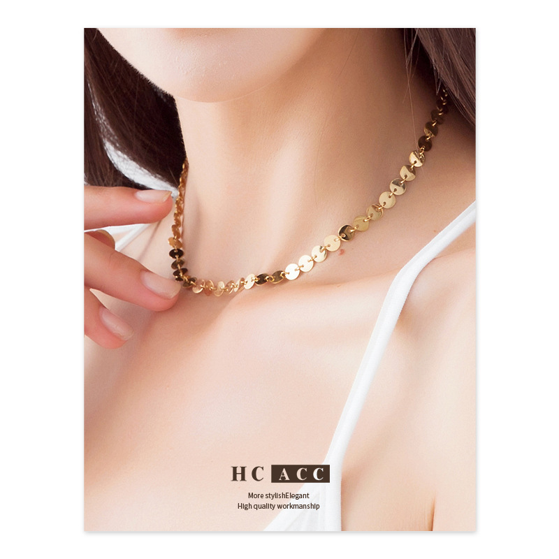 cross-border-hot-sale-metal-round-sequin-necklace-niche-design-high-grade-sense-ins-gold-necklace