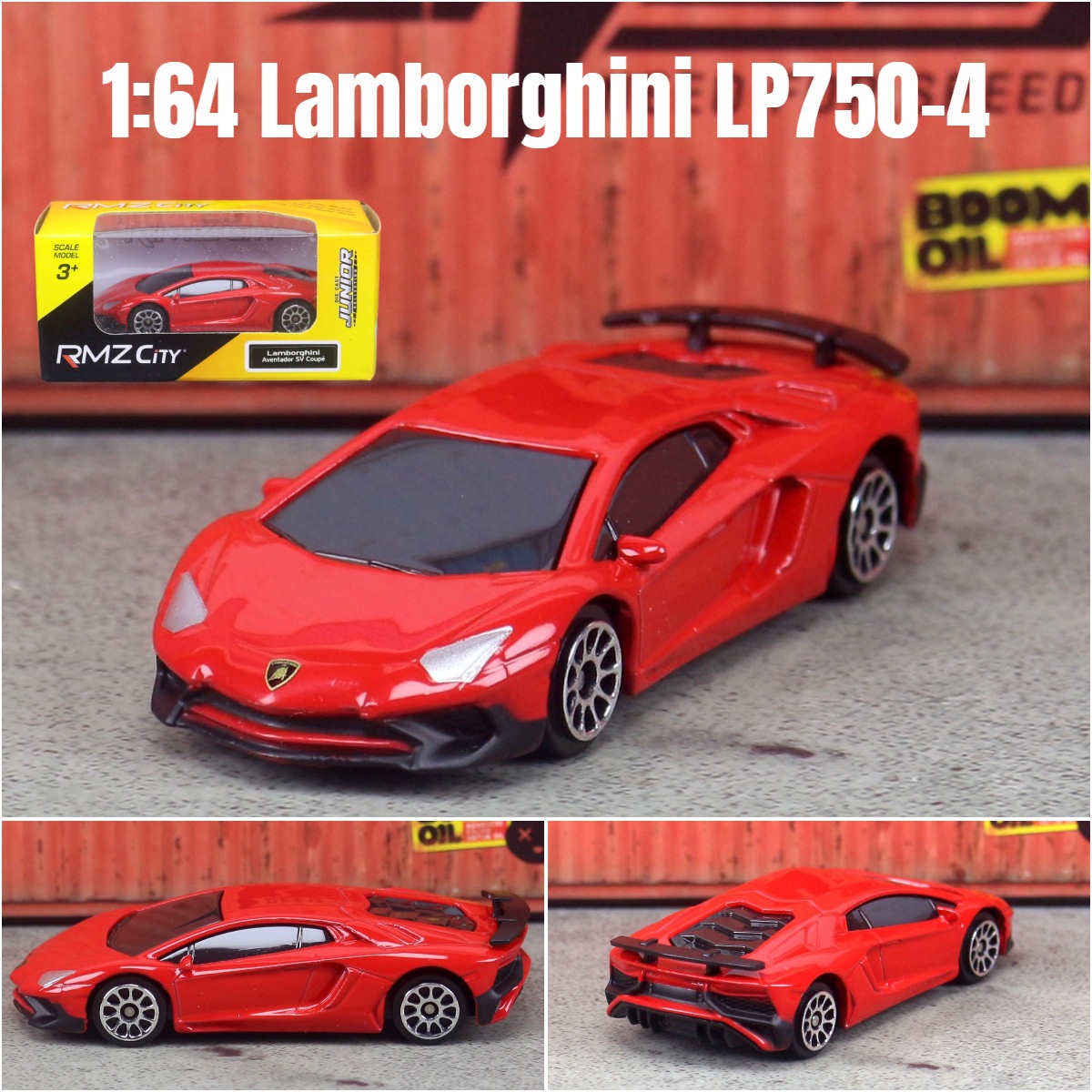 Lamborghini LP750-4-Red