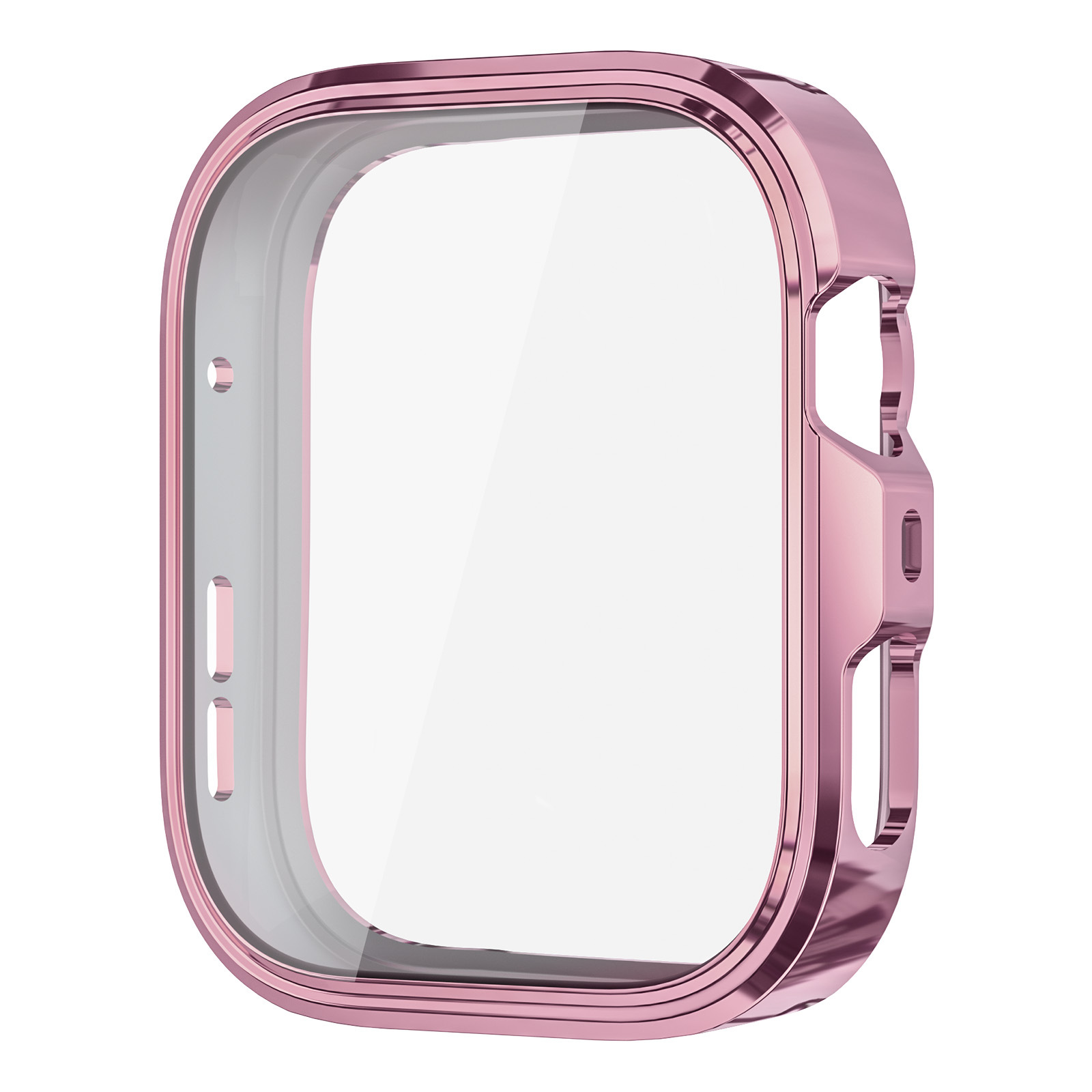 Applicable to HUAWEI FIT4 protective case. Electroplated TPU protective cover for HUAWEI Watch Fit4 Pro watch case Specification drawing