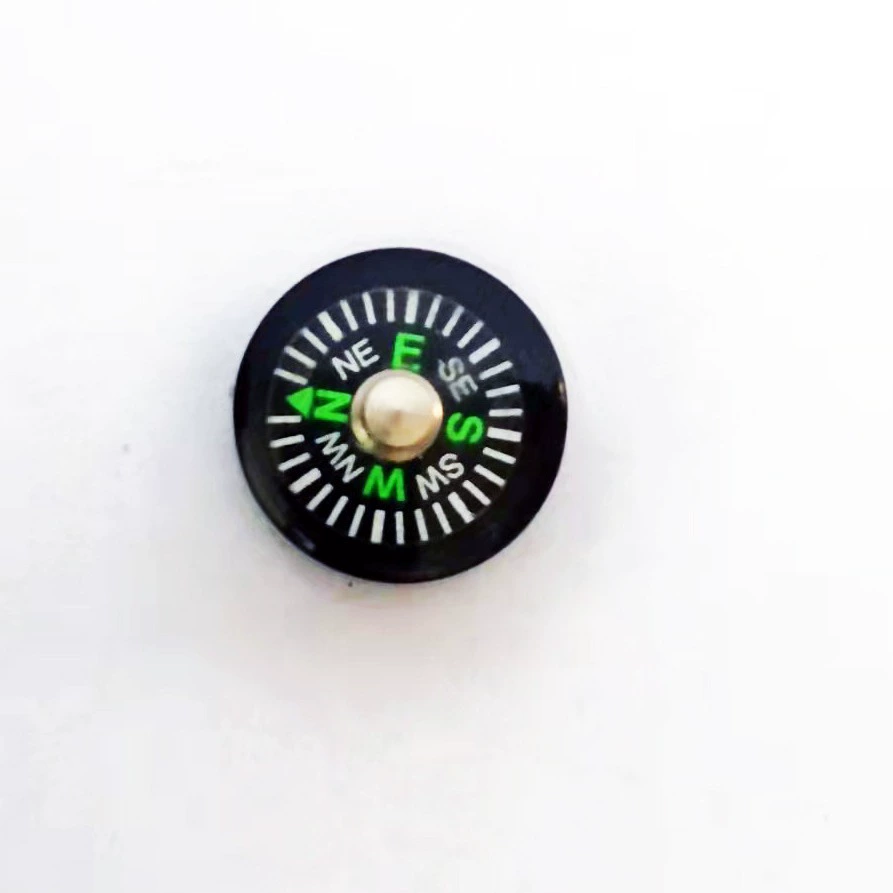 Большой питания 12 мм пластиковый компас маленький указатель миниатюрный Компас Открытый поставки