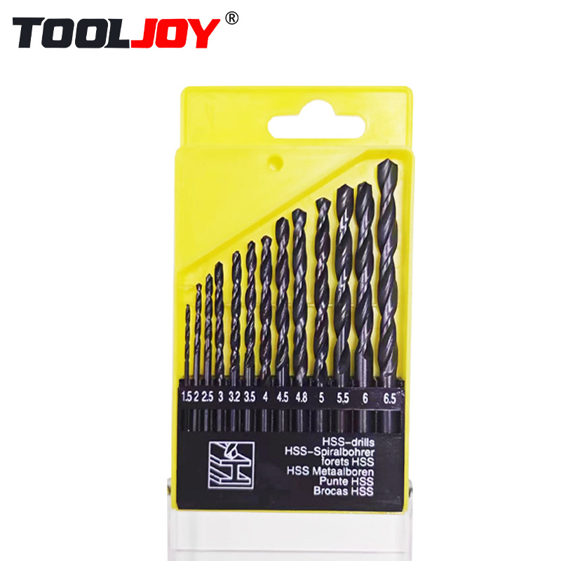 13pcs conjunto de taladro de torsión transfronteriza taladro de madera taladro de molienda completa taladro de laminación taladro de punta de molienda completa