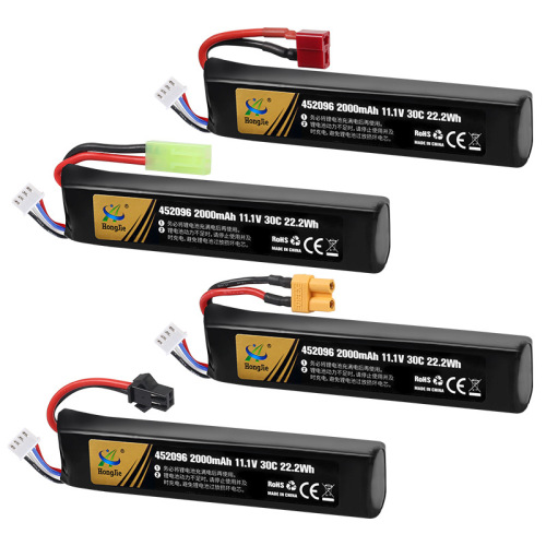 Wholesale 11.1V lithium battery 2000mAh water bomb modified toy accessories core battery tactical version 3S lithium battery