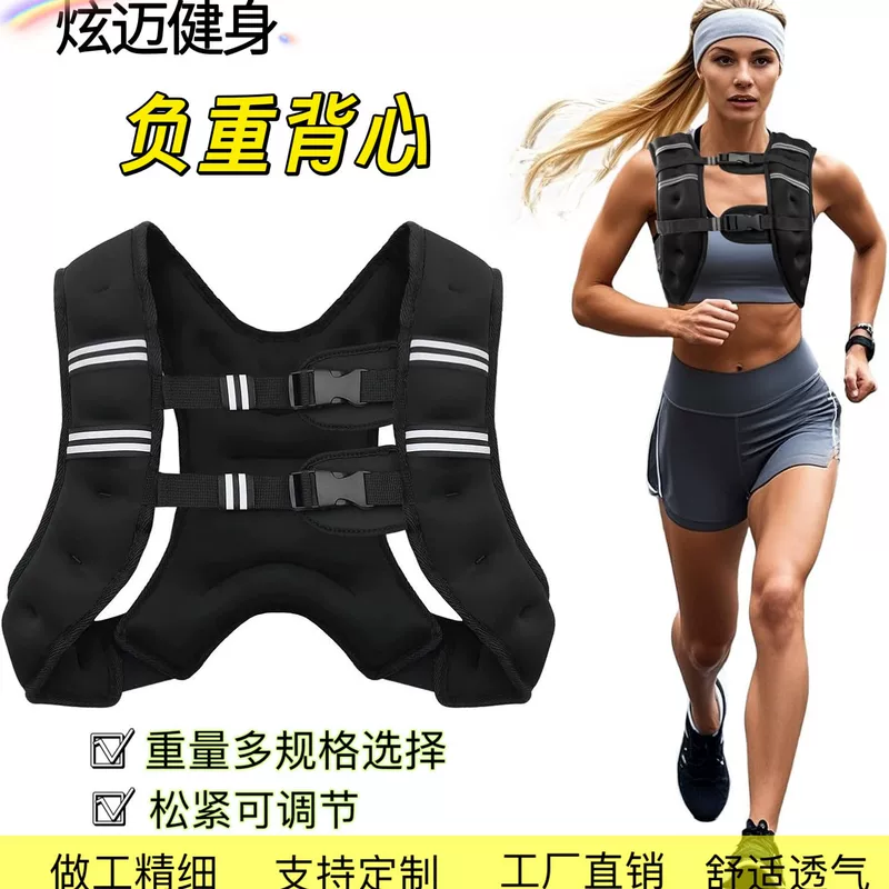 Invisible retroreflective vest for gym for training