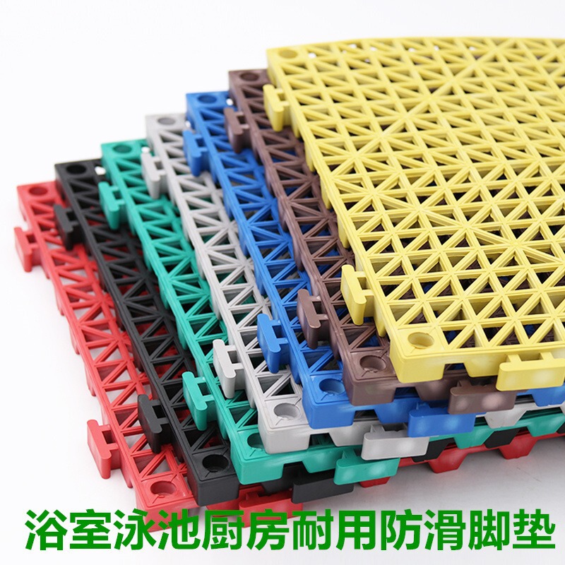 Thickened Pvc Waterproof Anti-Slip Mat for Kitchen, Bathroom, and Shower, Hot-Selling Interlocking Hollow Floor Mat for Engineering Projects Thickened Pvc Waterproof Anti-Slip Mat for Kitchen, Bathroom, and Shower, Hot-Selling Interlocking Hollow Floor Mat for Engineering Projects