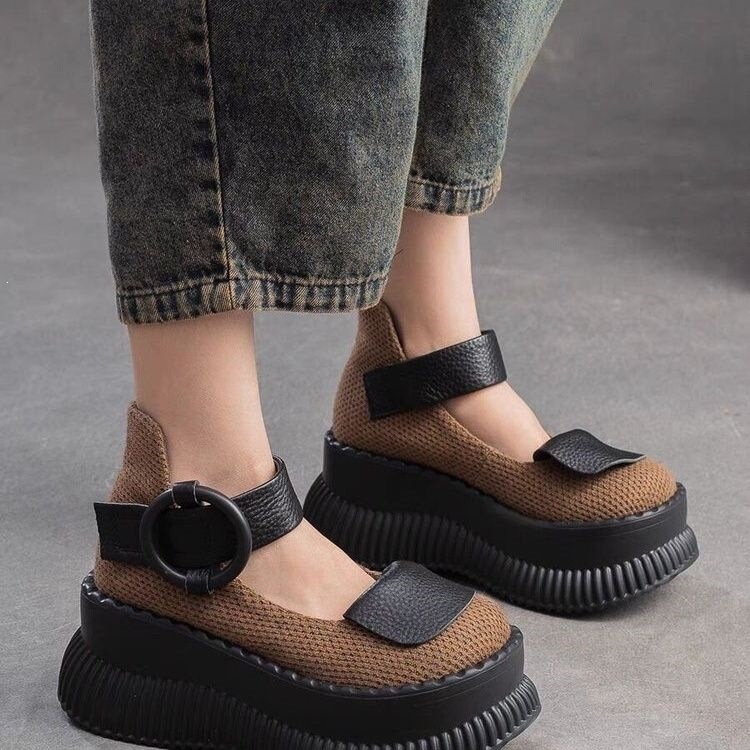 2026 Spring High-Heeled Shallow Mouth Single Shoes with Thick Platform, Retro Niche Design Mary Jane Shoes for Women 2026 Spring High-Heeled Shallow Mouth Single Shoes with Thick Platform, Retro Niche Design Mary Jane Shoes for Women