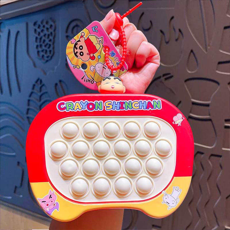 Crayon Shin-chan 20-hole pinch fun - Shin-chan in red