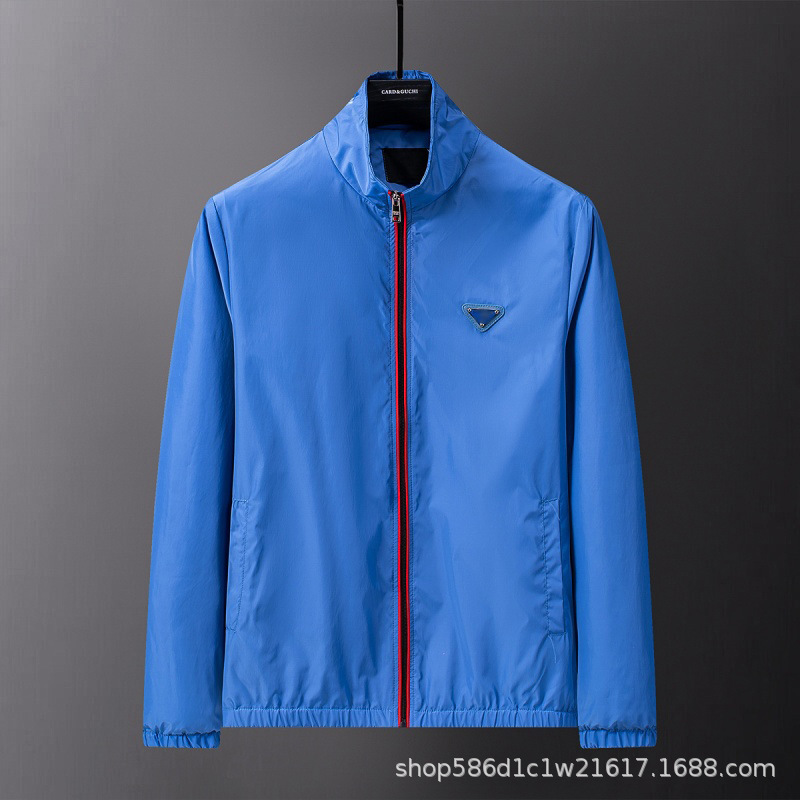New autumn hooded jacket for men, sports and fitness outerwear, lightweight windbreaker, men's casual cardigan
