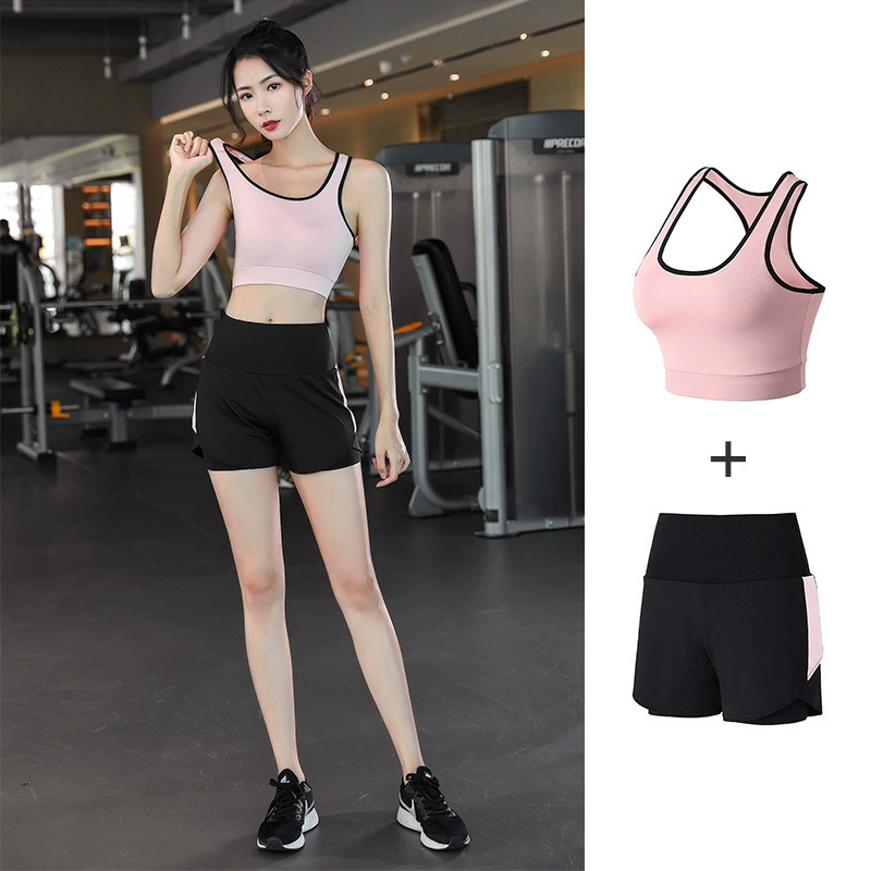 Elite fashionable set for gym for training