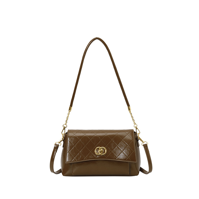 Bolso de mujer venta caliente transfronteriza nueva cadena de diamante bolso de hombro pequeño viento de fragancia alta humedad de moda lujosa bolsa de mochila ligera