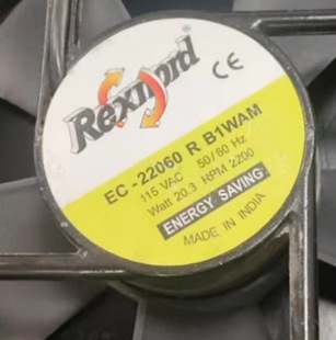 EC-22060 R B1WAM 115VAC 50/60Hz ԭ�b�M��ɢ���L��