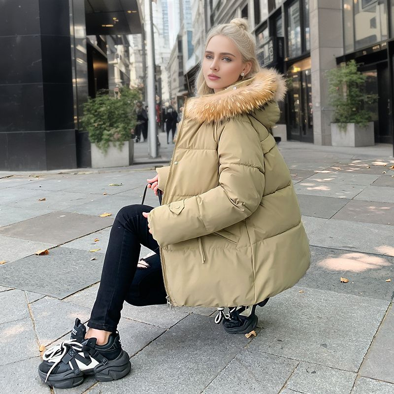 Winter Warm jacket cotton-padded jacket women's 2023 new hot style cotton-padded jacket short fashion small padded jacket thickened warm jacket_voghion.com