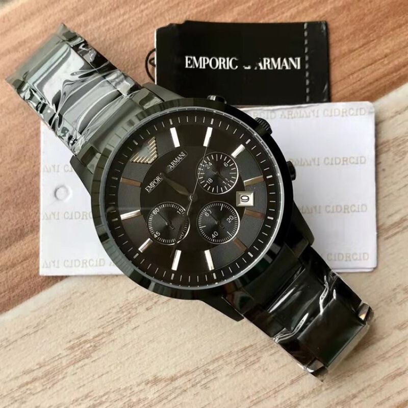 Ama Pointer Ni Three-Eye Multi-Functional Business Manufacturer Wholesale Quartz Watch Stainless Steel Belt Quartz Watch for Men