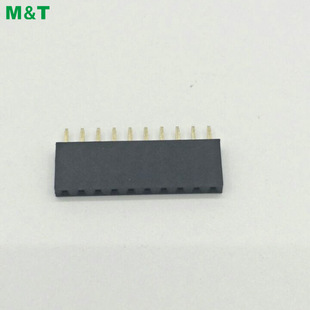 ����ĸ2.54mm �g�� 1*10PIN ����� ��ĸ �~僽���_ �zо4.3MM