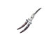 Kitchen scissors solid wood non-slip handle chicken bone scissors kitchen household multifunctional strong stainless steel food scissors outdoor scissors