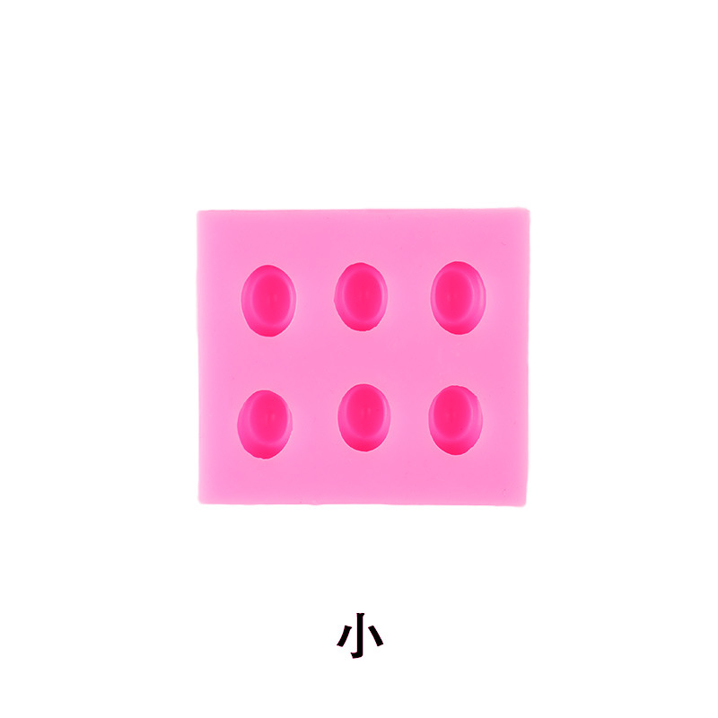 Mini lingote oro molde de silicona DIY accesorios decoración la torta chocolate fondant ritmo seco