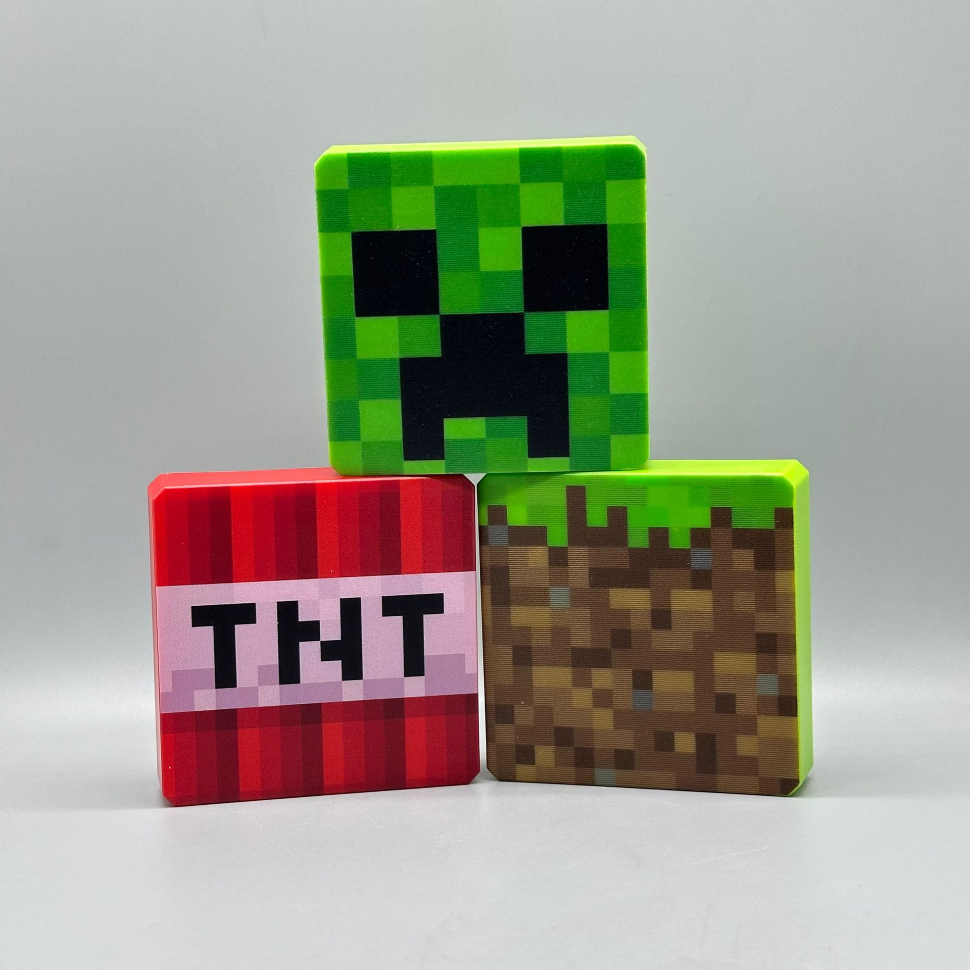 Mi mundo abre botellas cooli temeroso TNT pegatinas de refrigerador estereoscópicas creativas pegatinas encantadoras personalidades decoración de refrigerador