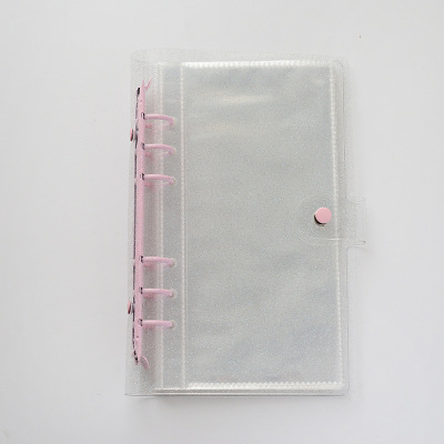 3联 闪闪粉色夹子