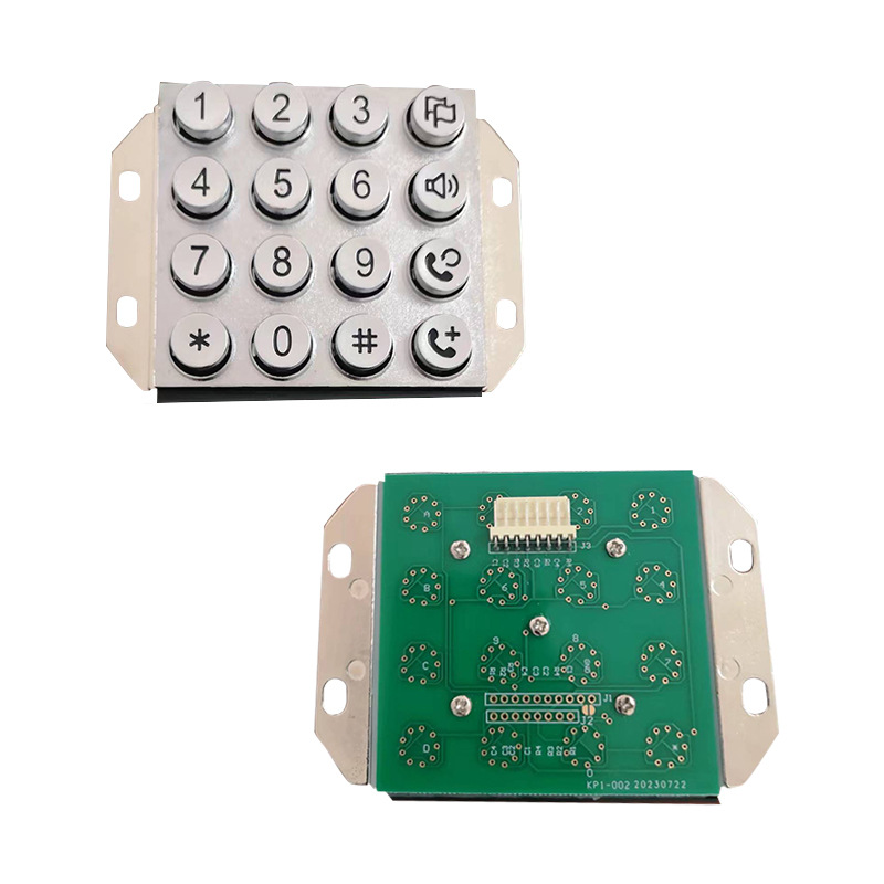 산업 금속 키 전화 키 아연 합금 키 은행 키 벽 교수형 방수 전화 키