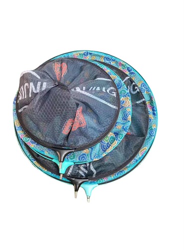 Wholesale aluminum alloy fishing net head, anti-hook quick-drying net bag, removable dense eye fishing net head, fishing net