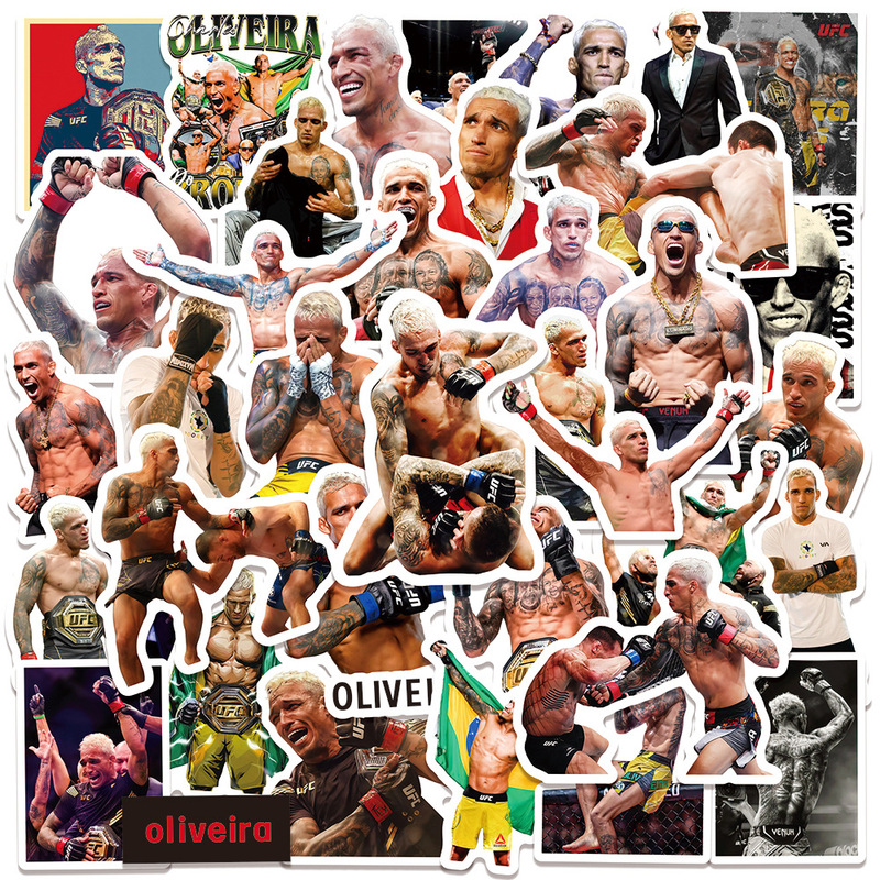 50 Charles Oliveira Stickers Ufc Fighting Sports Charles Oliveira Peripheral Stickers 50 Charles Oliveira Stickers Ufc Fighting Sports Charles Oliveira Peripheral Stickers