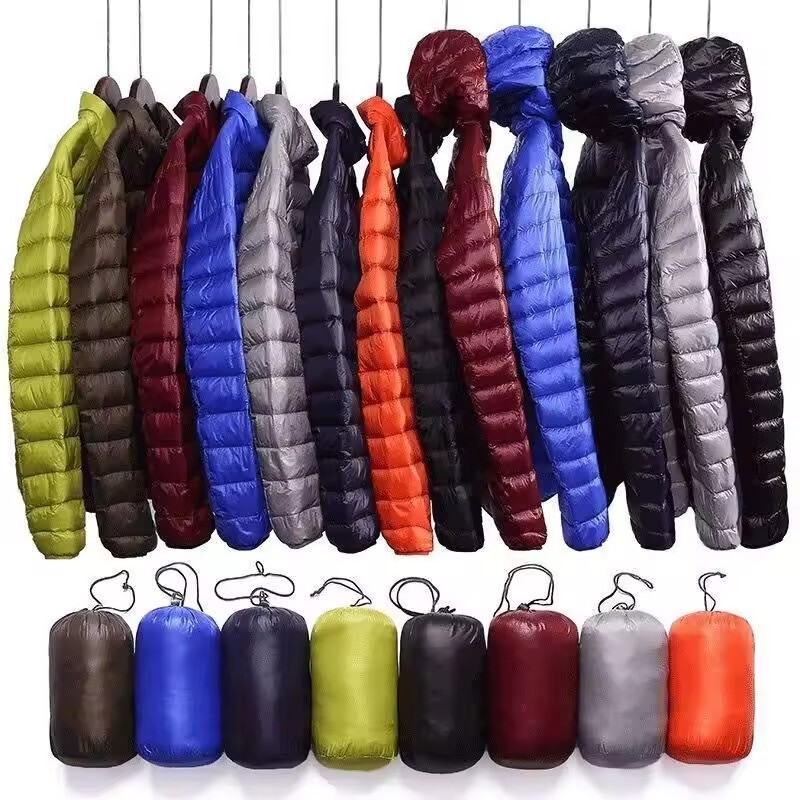 Factory Custom 100% Cotton Lightweight Winter Jacket Men Women Warm Windproof Regular Sleeve Coat