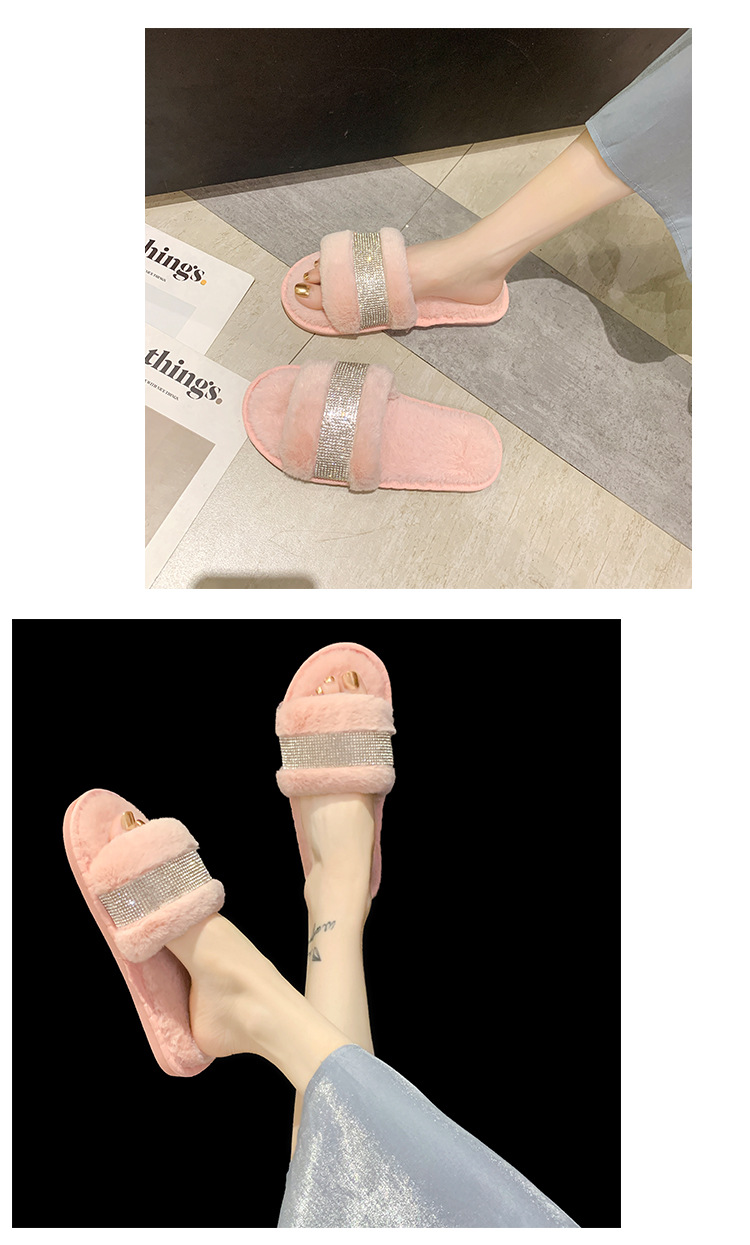 Scarpe da casa da donna, comode, antiscivolo, lavabili in lavatrice, estive, aperte in velluto, a punta aperta, per interni ed esterni_voghion.com