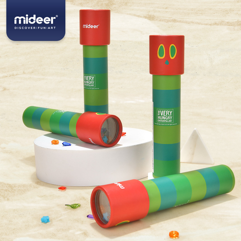 Mideer 風邪くさない毛虫万華鏡子供用多角形幼稚園科学実験おもちゃ|undefined