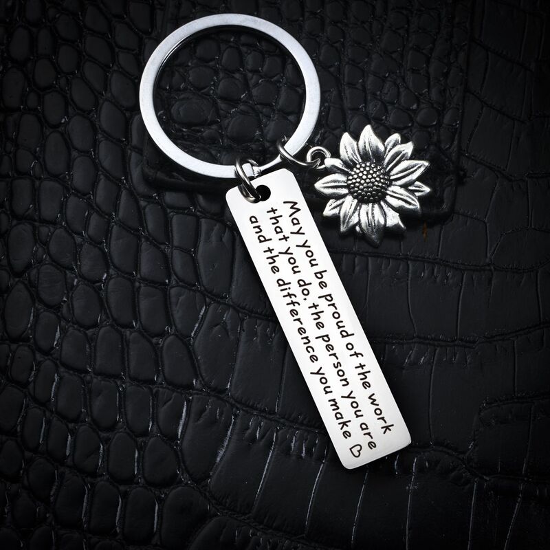 European and American Doctor Gift Nursing Staff Gift Teacher Keychain Coach Gift Fireman Gift Staff Key