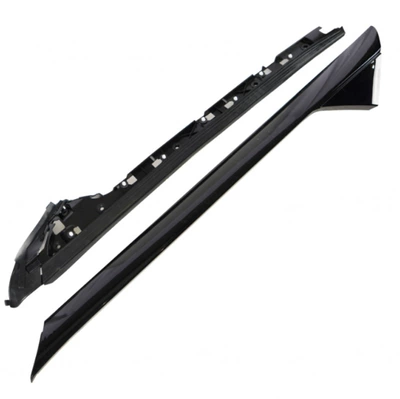 926-451 Windshield Exterior Şüşə kənarı xromları/moldingləri - black-right-suit