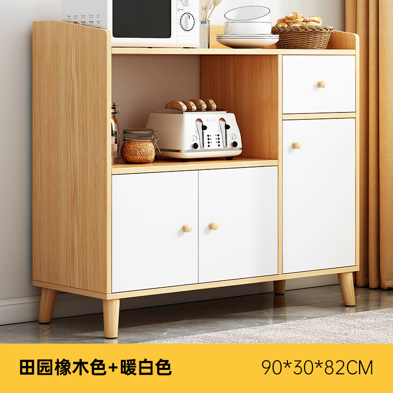 [문 3 개와 연기 1 개] 목재처럼 목가적인 색 90*30*82cm