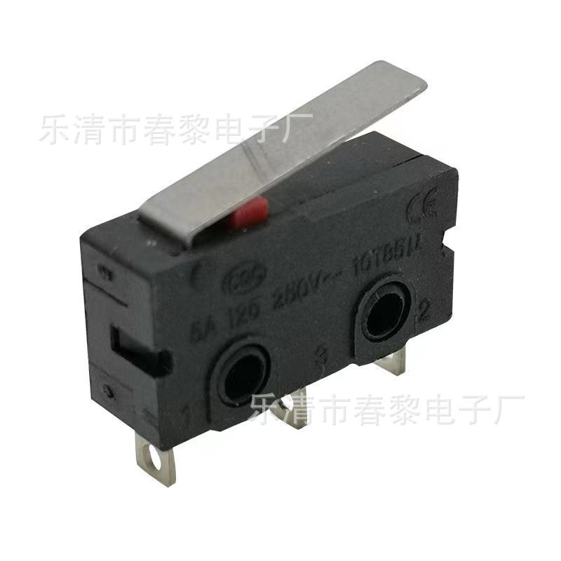 中微动开关好品质点动WK2-02针脚开关春黎灵敏微动开关电动工具