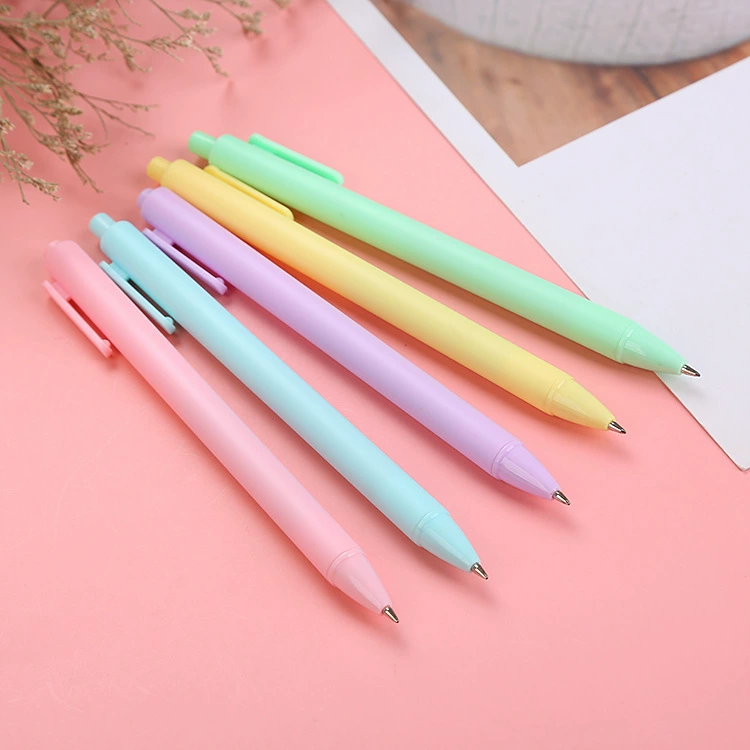 Ретроrollerball ручка Morandi Macaron пресс-гелем, кончик 0.5 мм, пастельные цвета, 14.5 см